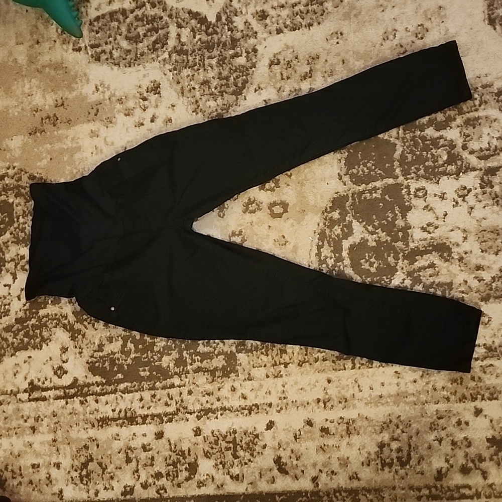 Black maternity jeans